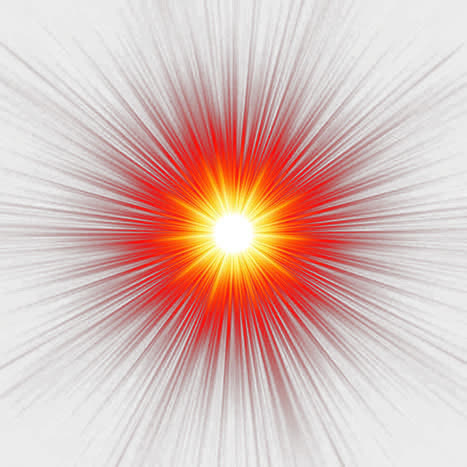红光免扣装饰素材免抠