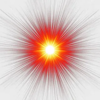 红光免扣装饰素材免抠