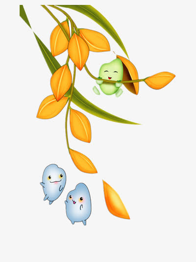 秋天的树叶免抠