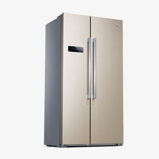 流光金对开门冰箱免抠
