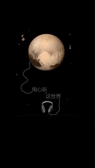 黑色星空音乐平面广告高清