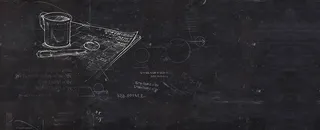 黑板背景banner装饰高清