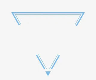 倒三角图形免抠手绘/卡通卡通元素