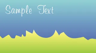 矢量时尚名片模板免抠