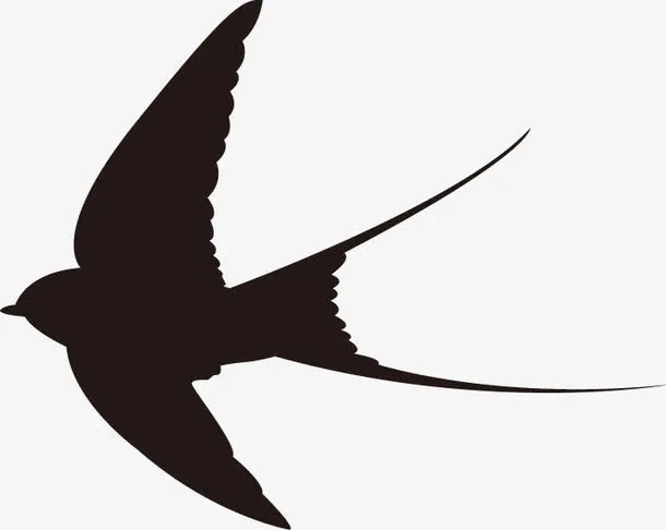 春天燕子元素免抠
