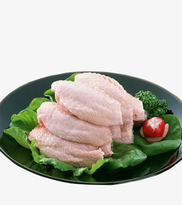 鸡翅冷冻黑色盘子免抠