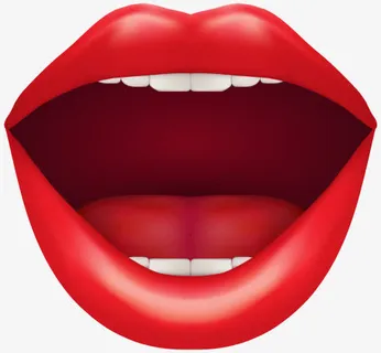 张大嘴唇免抠图片免抠