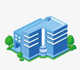 矢量房屋建筑免抠