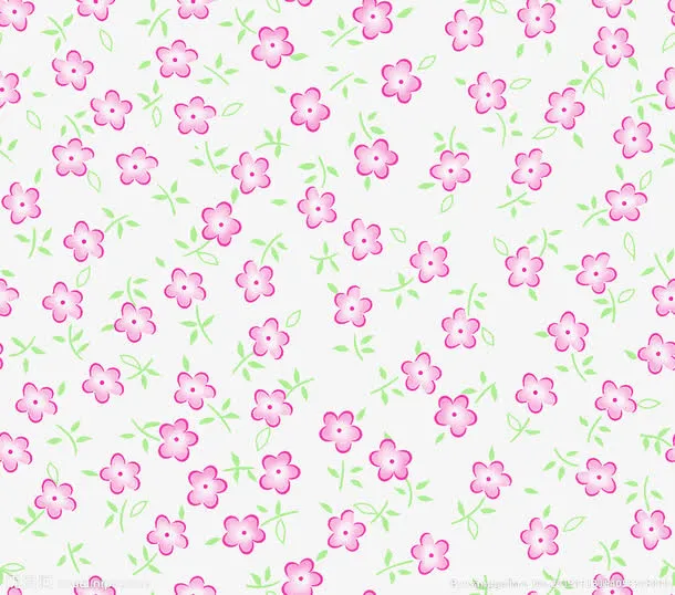小碎花免抠图案免抠