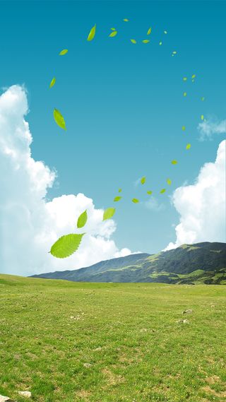 春季草地H5背景高清