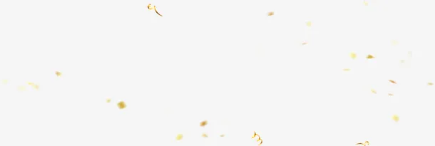 不规则黄色图形效果素材免抠
