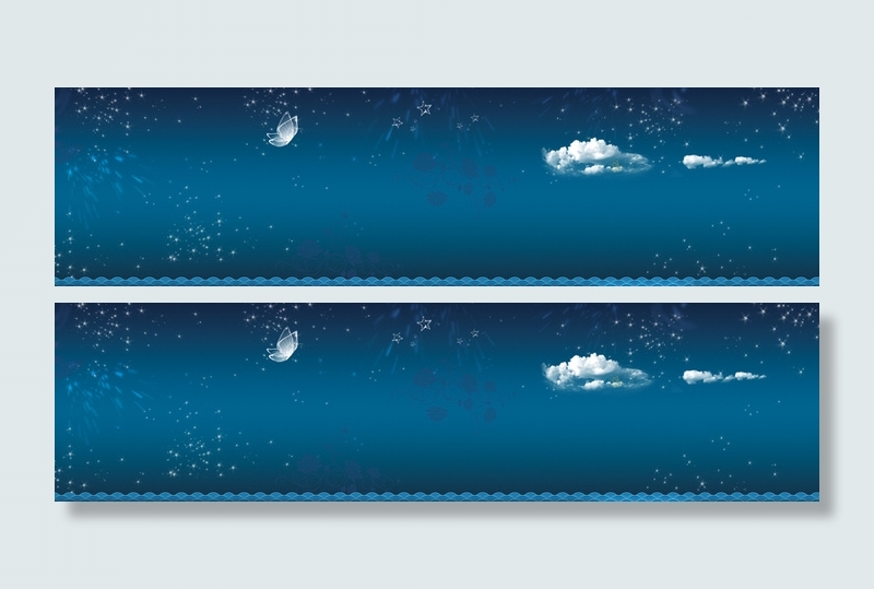 中国风唯美设计banner背景高清