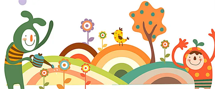 可爱卡通背景高清