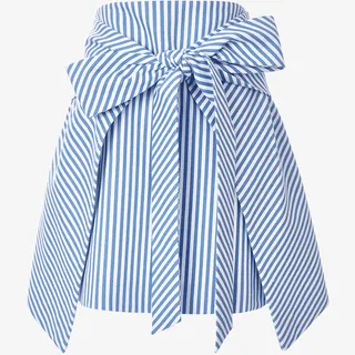 条纹蝴蝶裙PNG免抠