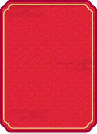 牌子 喜庆 大红  底图免抠