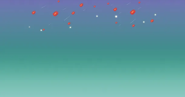 渐变简约场景创意不规则元素免抠