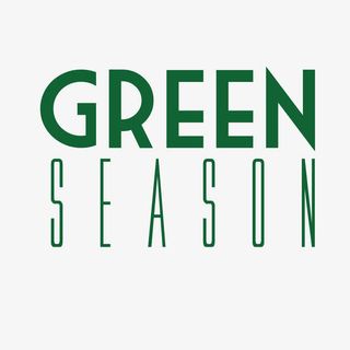 艺术字体矢量绿色春天装饰免抠