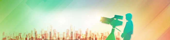 电影拍摄背景banner设计高清