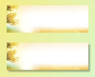 希望的田园banner背景图免抠