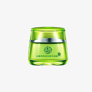 百雀羚水嫩夜间精华面膜免抠