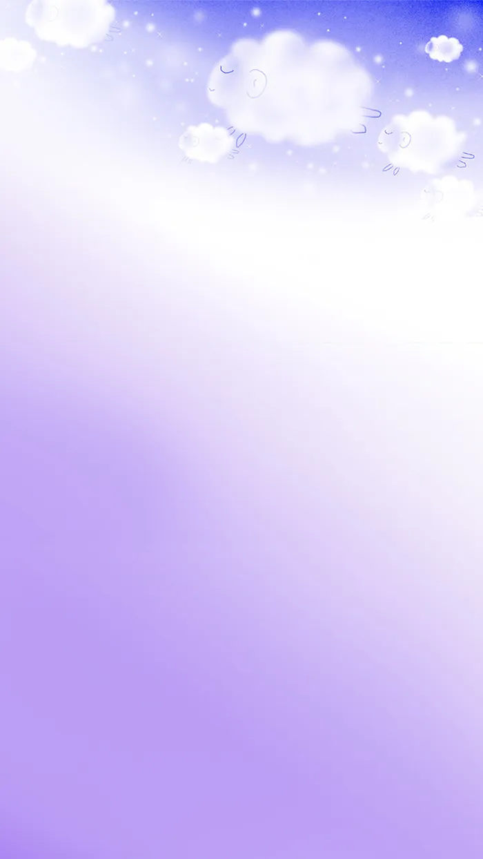 可爱白云小羊天空H5背景高清