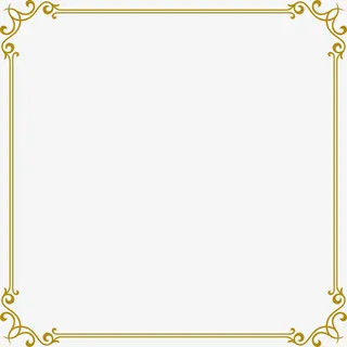 边框免抠装饰边框元素