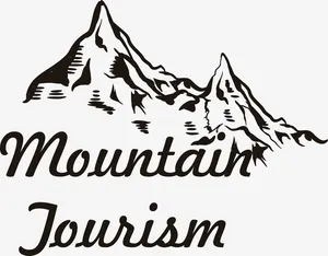 中国画山脉矢量图免抠