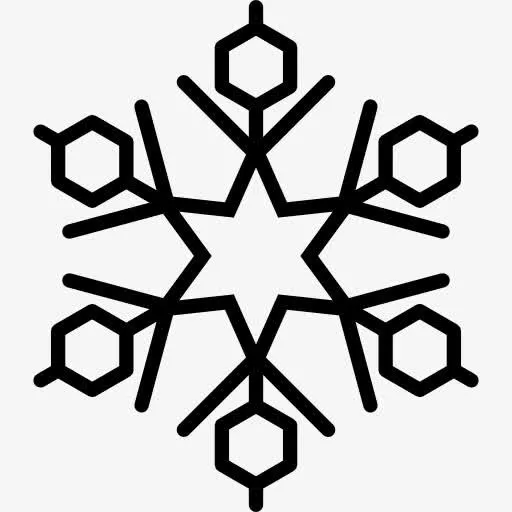 雪花图标免抠