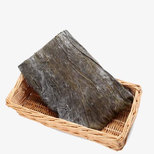 篮子装着的海带免抠