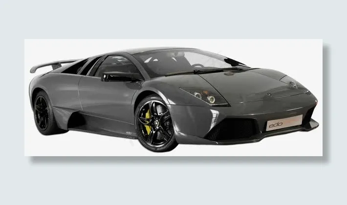 黑色Lamborghini免抠