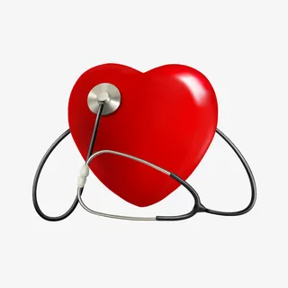 桃心听诊器免抠
