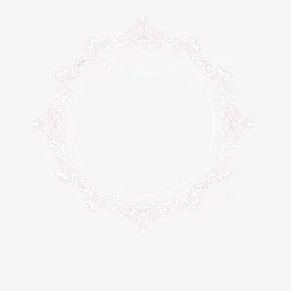 欧式传统白色花纹边框装饰免抠 欧式传统白色花纹边框装饰免抠