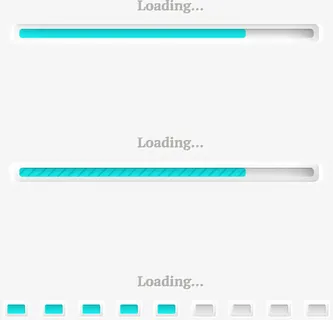 矢量进度条免抠