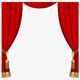 极致华贵窗帘免抠