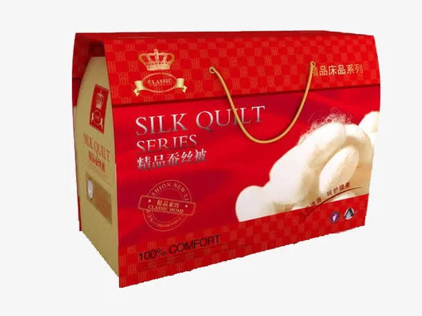 精品四件套包装礼盒免抠