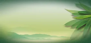 绿色水墨背景高清