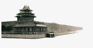 古代建筑素材免抠