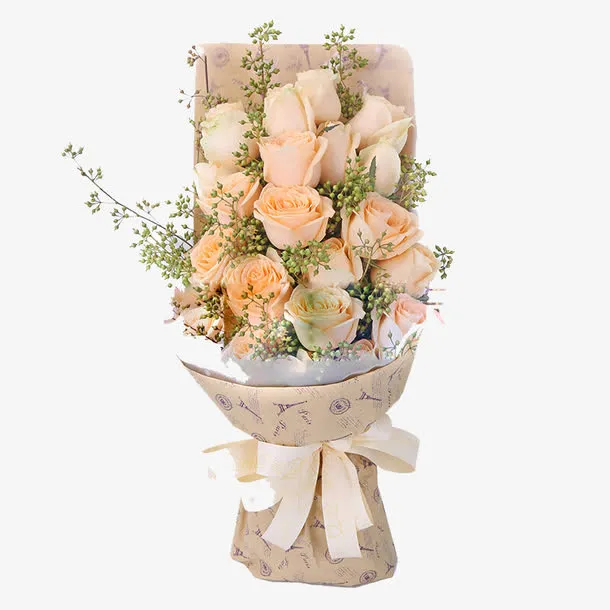 一束鲜花免抠