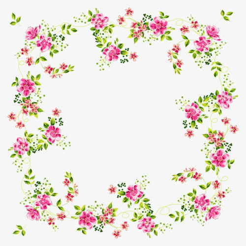 花草边框素材免抠
