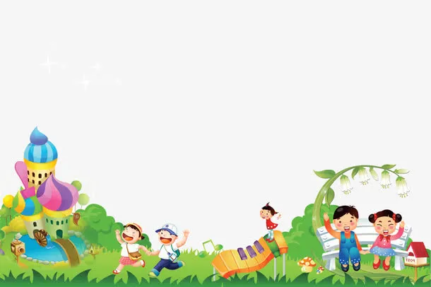 校园环境免抠
