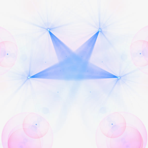 五星光线免抠