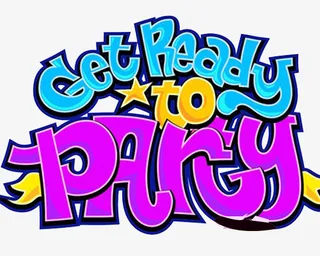 多彩视觉嘻哈字体免抠免抠