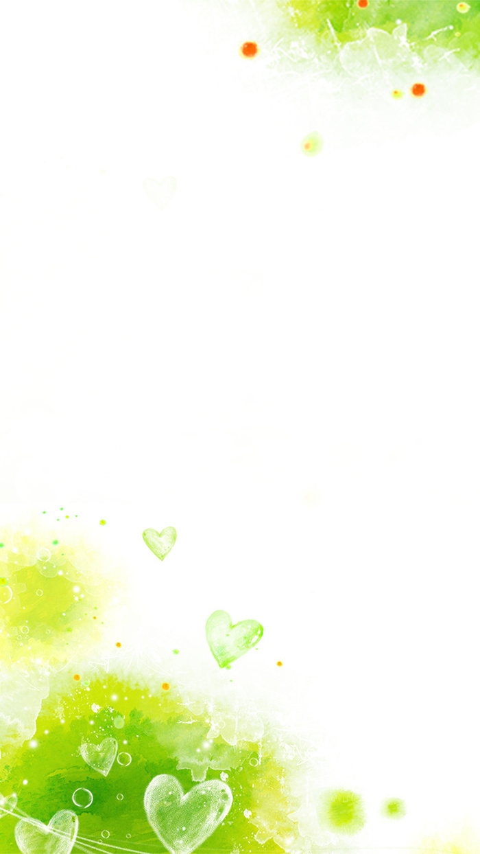清新唯美绿色背景H5背景高清