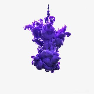 紫色的烟雾免抠