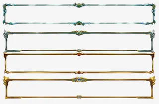 游戏质感边框免抠