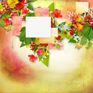 手绘素材相框图片素材免抠