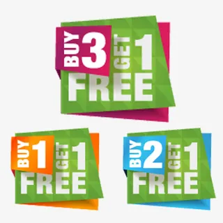 手绘促销标签设计图标矢量图免抠