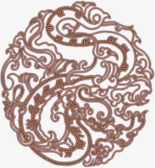 花纹背景装饰图案免抠素材