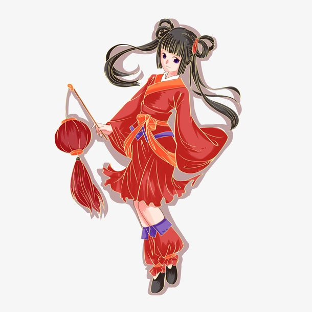 新年女人衣服免抠