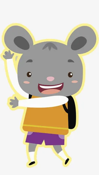 可爱的老鼠免抠